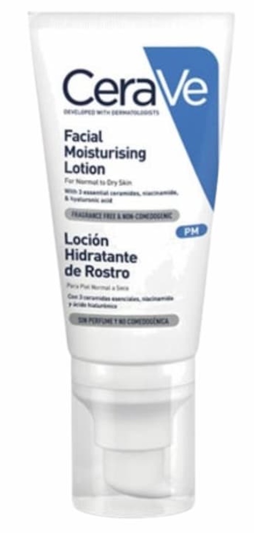 La crema hidratante facial de CeraVe en formato mini es perfecta para cuidar la barrera cutánea durante vacaciones y escapadas