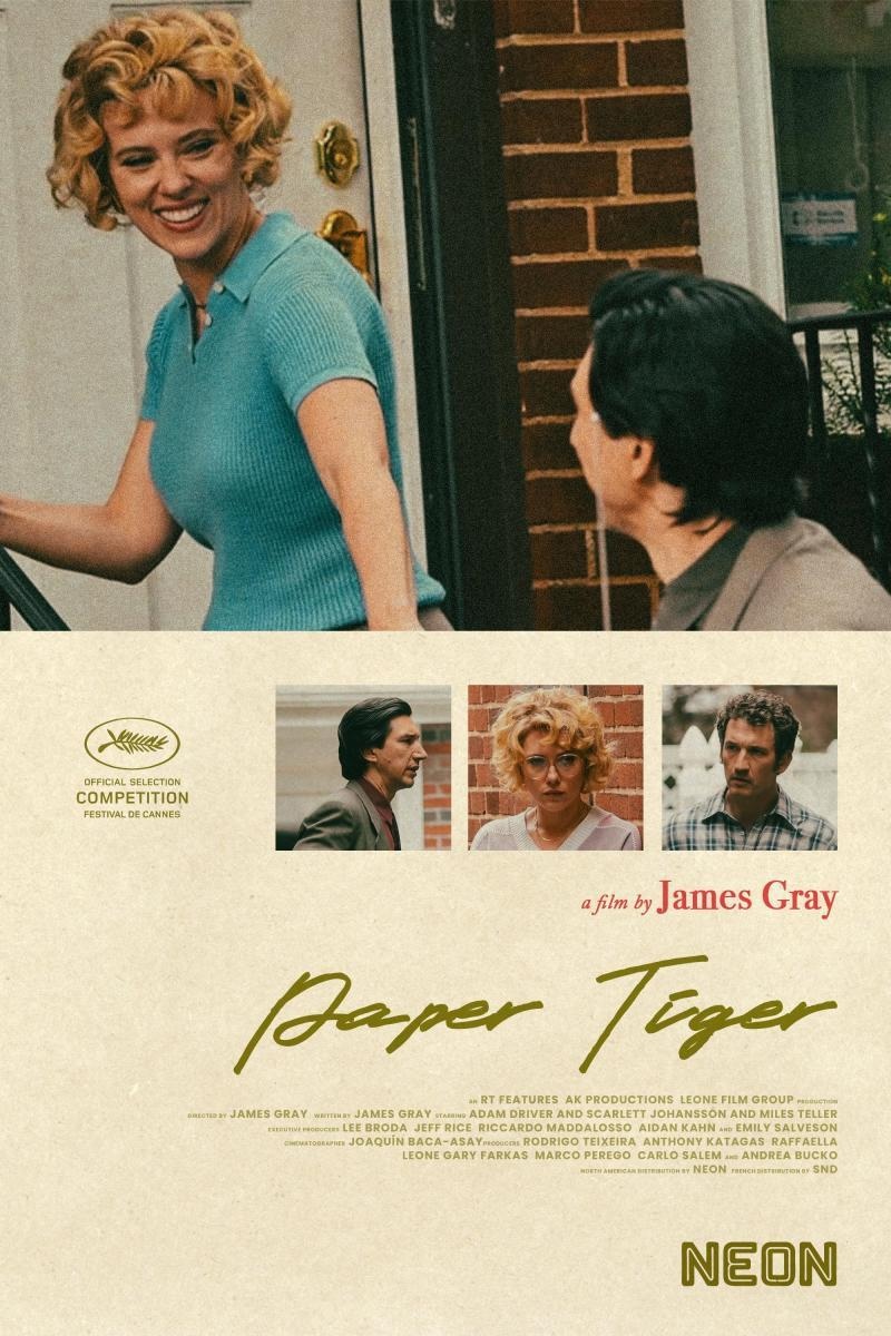 Cartel oficial de «Paper tiger»