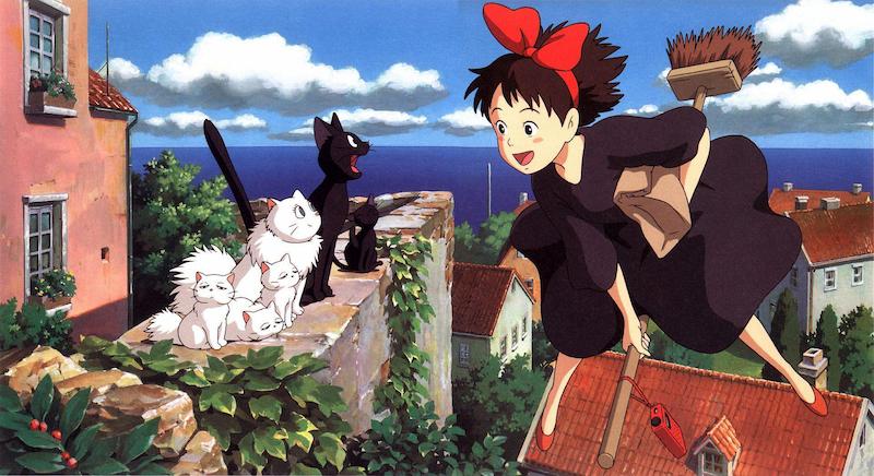 «Kiki: entregas a domicilio», Hayao Miyazaki (1989).