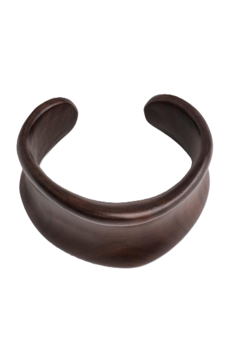Brazalete de madera de COS.