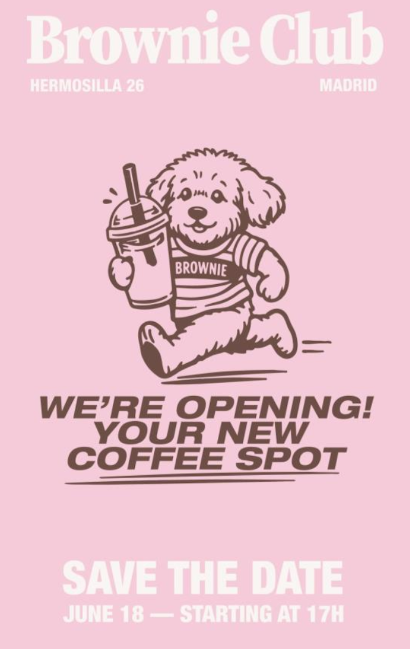 Imagen del cartel de Brownie Café en Hermosilla