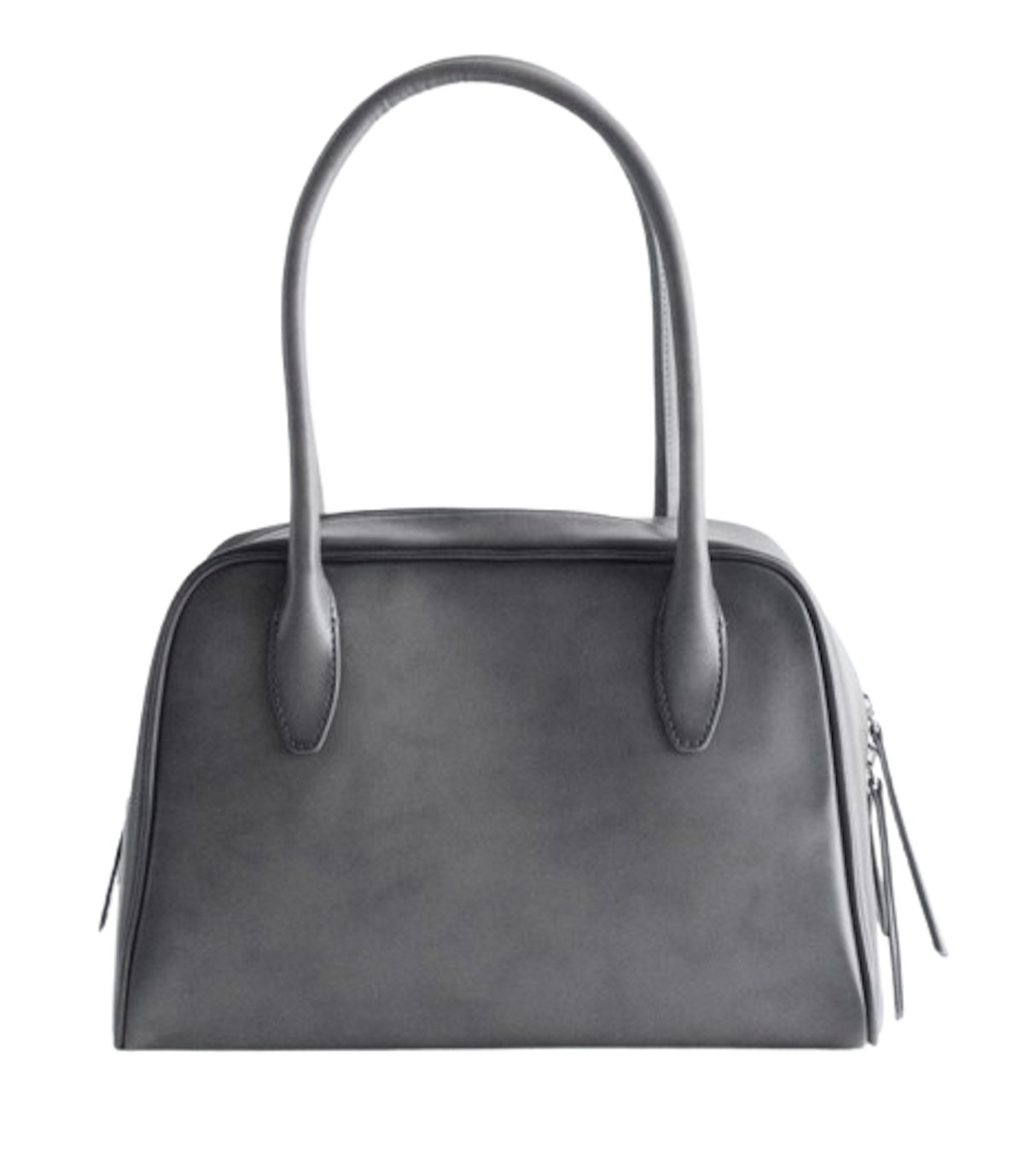 Bolso gris de asa corta de & Other Stories. Precio: 99€