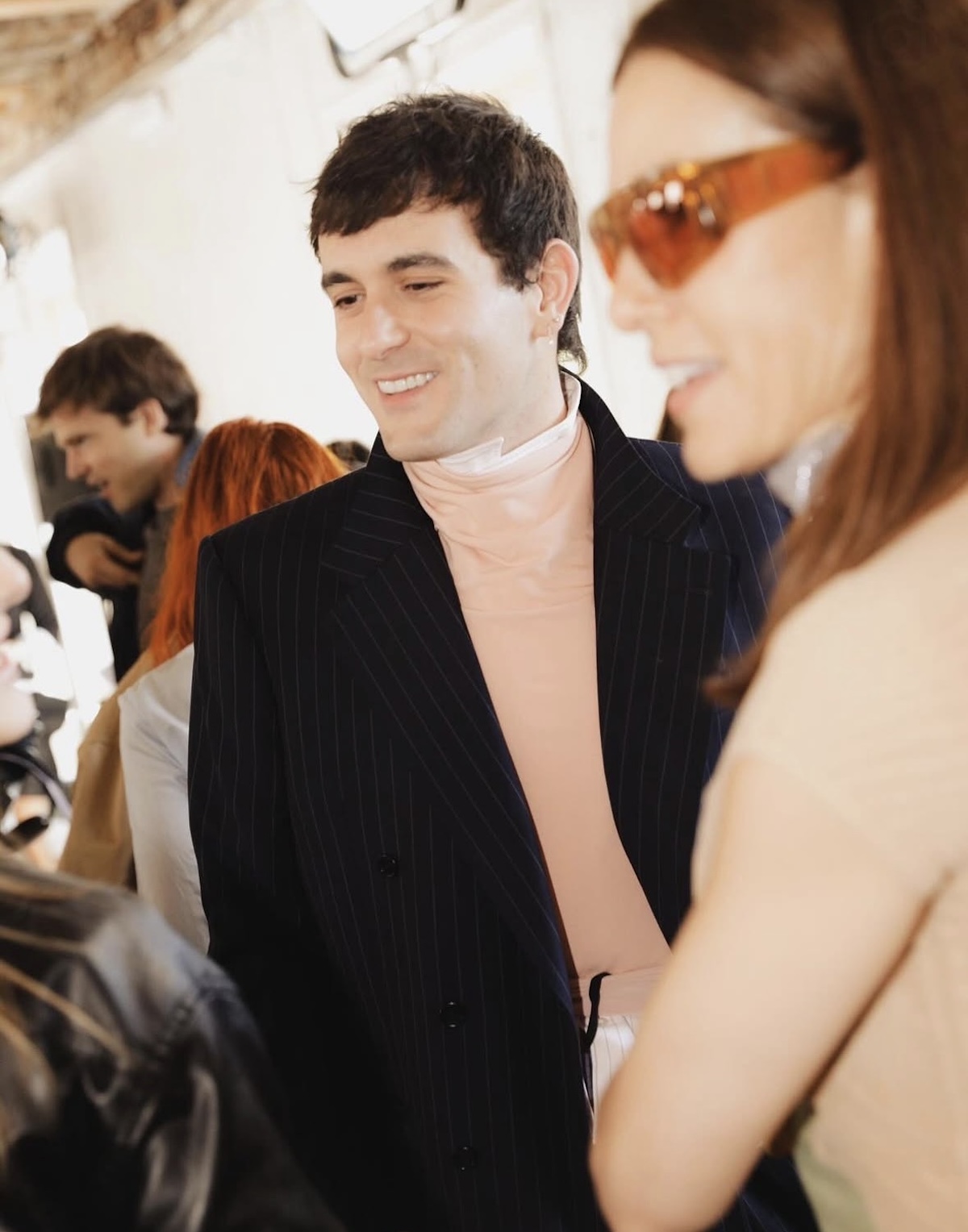 Palomo en la última edición de Mercedes-Benz Fashion Week. Imagen: @mbfwmadrid