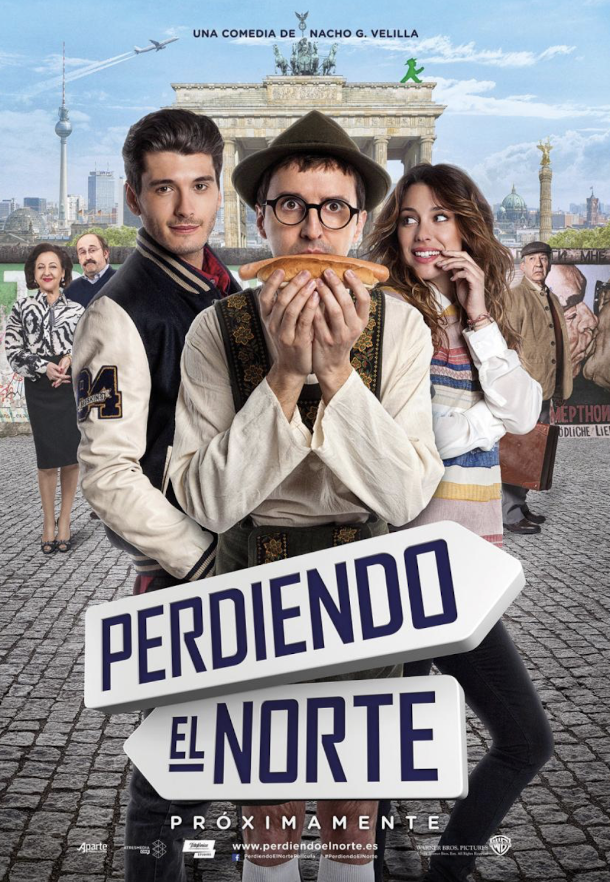 Cartel de «Perdiendo el norte», una de las mejores comedias románticas