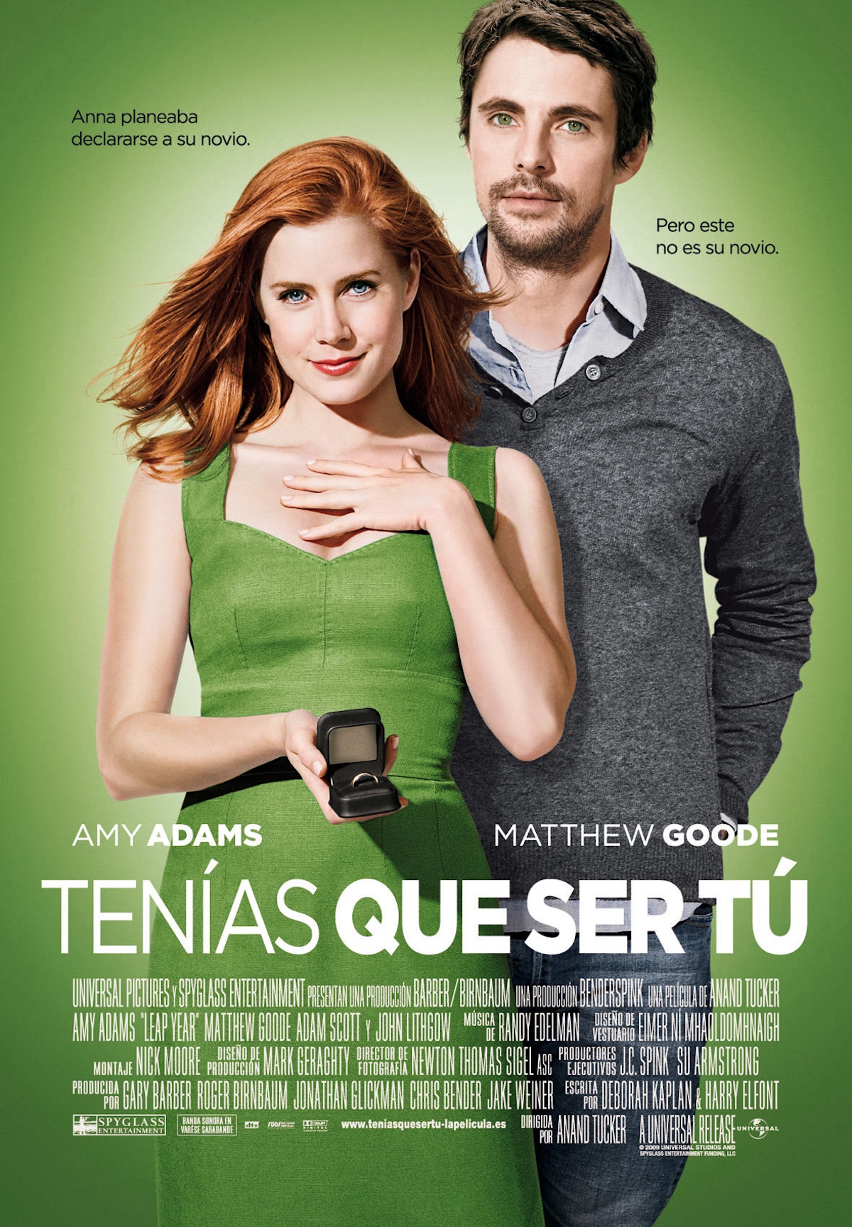 Amy Adams y Matthew Goode enamoran en «Tenías que ser tú», una comedia romántica ambientada entre los paisajes de Irlanda