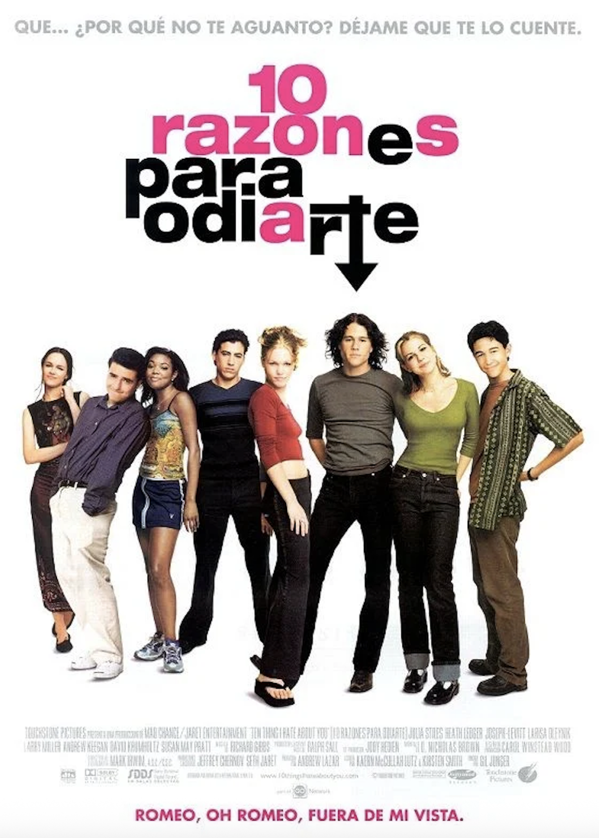 Heath Ledger y Julia Stiles protagonizan «Diez razones para odiarte», una película de culto que marcó a toda una generación
