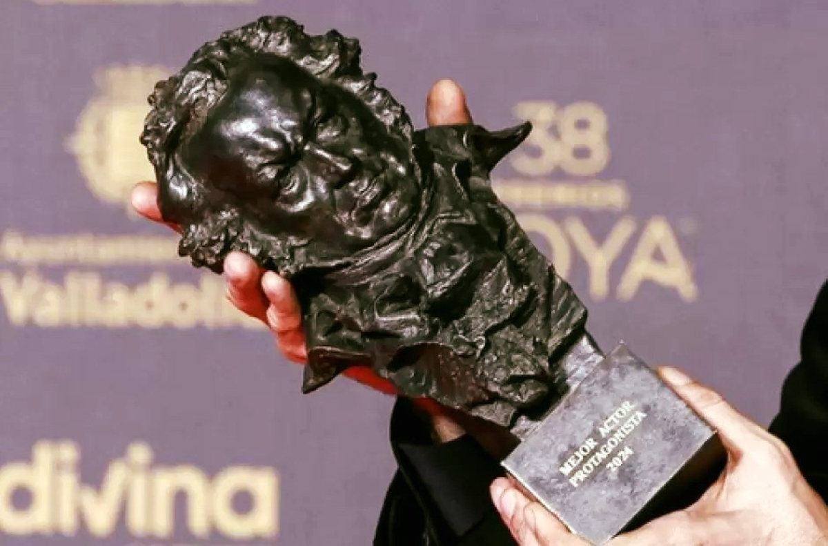 Estatuilla de los Premios Goya