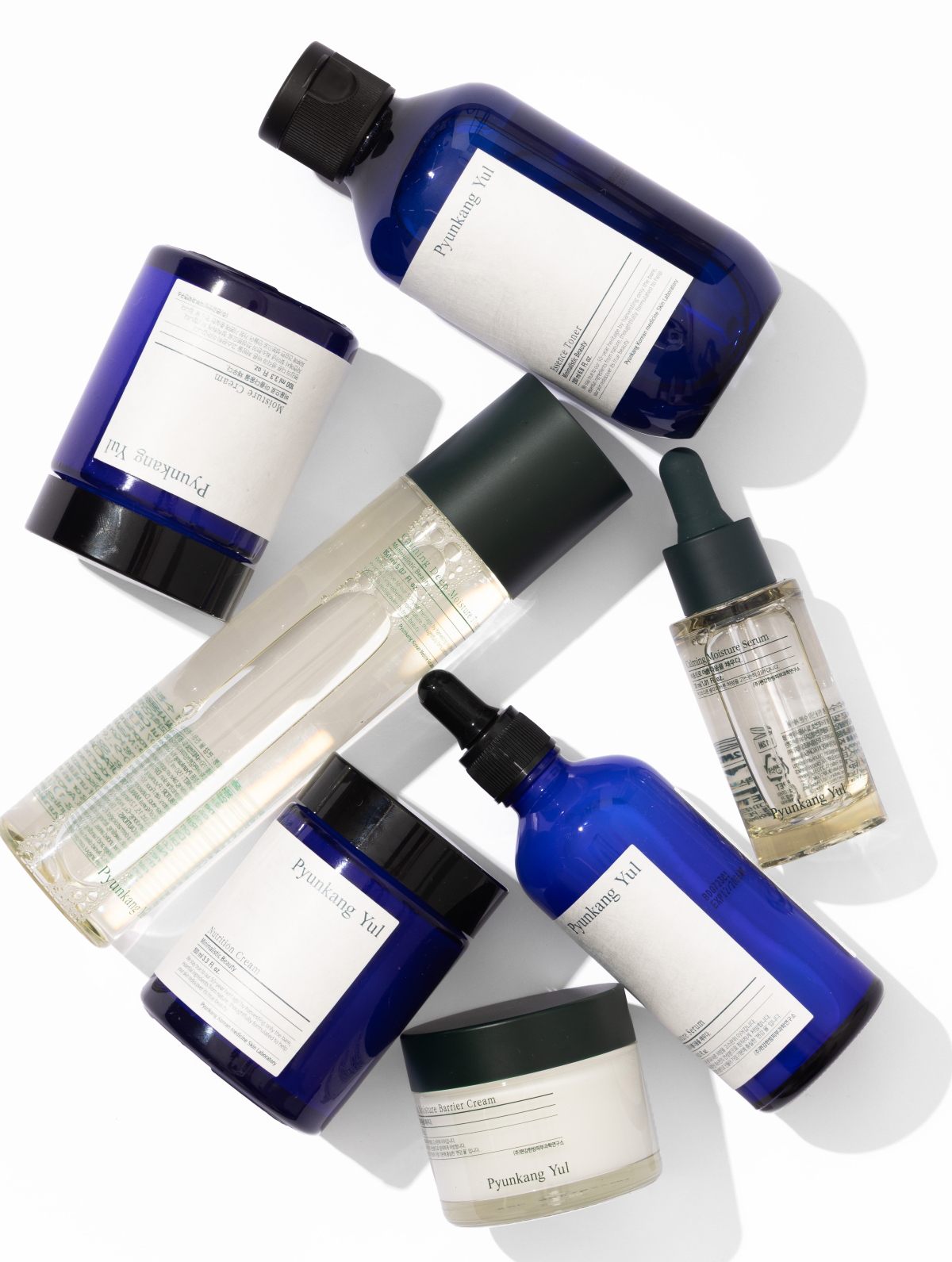 Productos de skincare coreano, de Pyunkang Yul