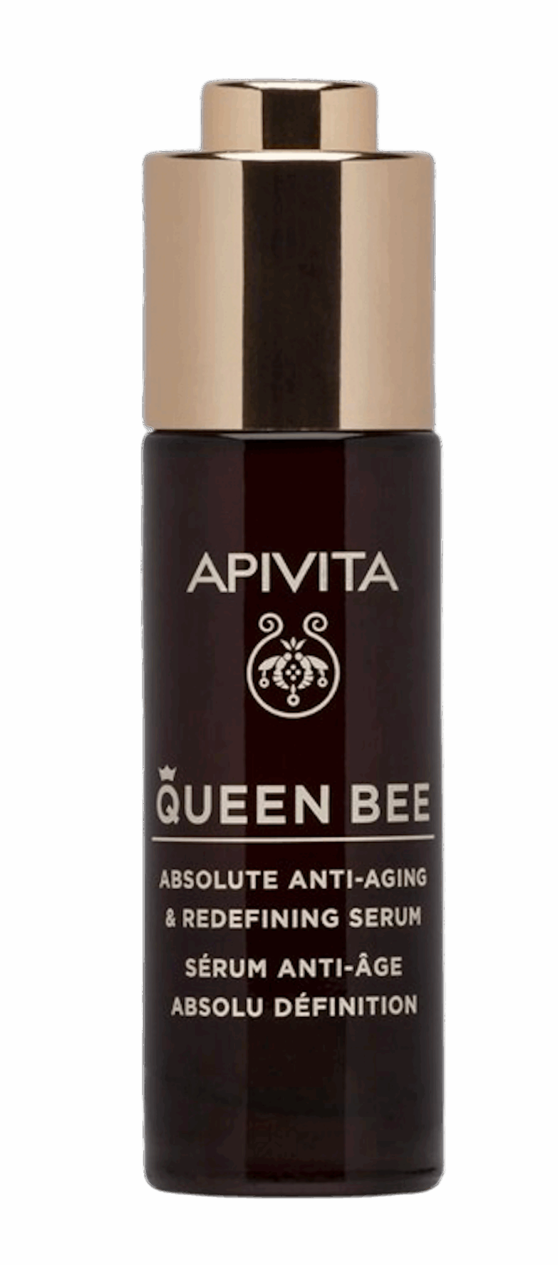 Queen Bee Sérum Redensificante Antiedad Absoluto, de APIVITA. Precio: 89€