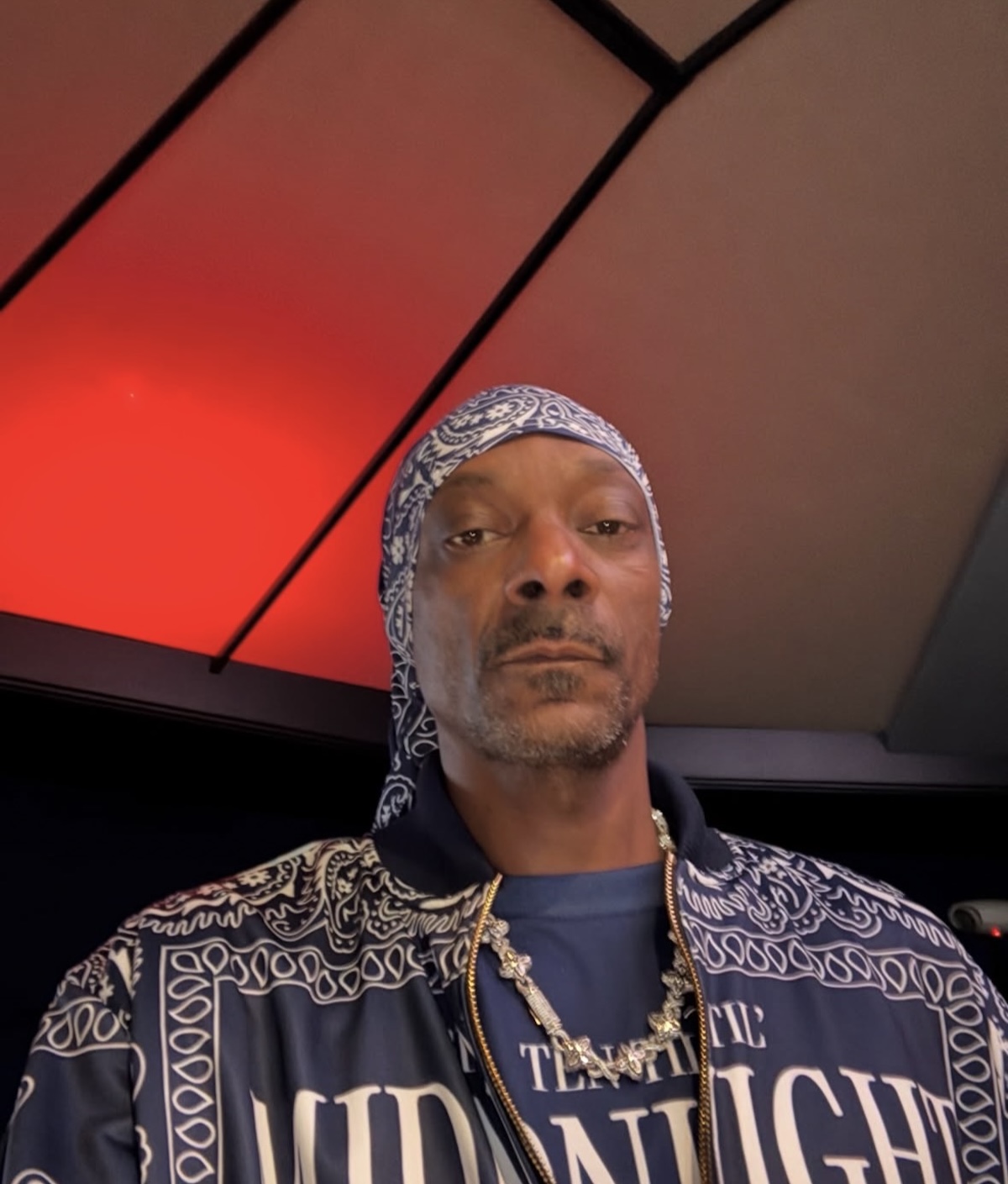 Selfie de Snoop Dog vía redes sociales, uno de los personajes de biopics mas esperados. Imagen: @snoopdog