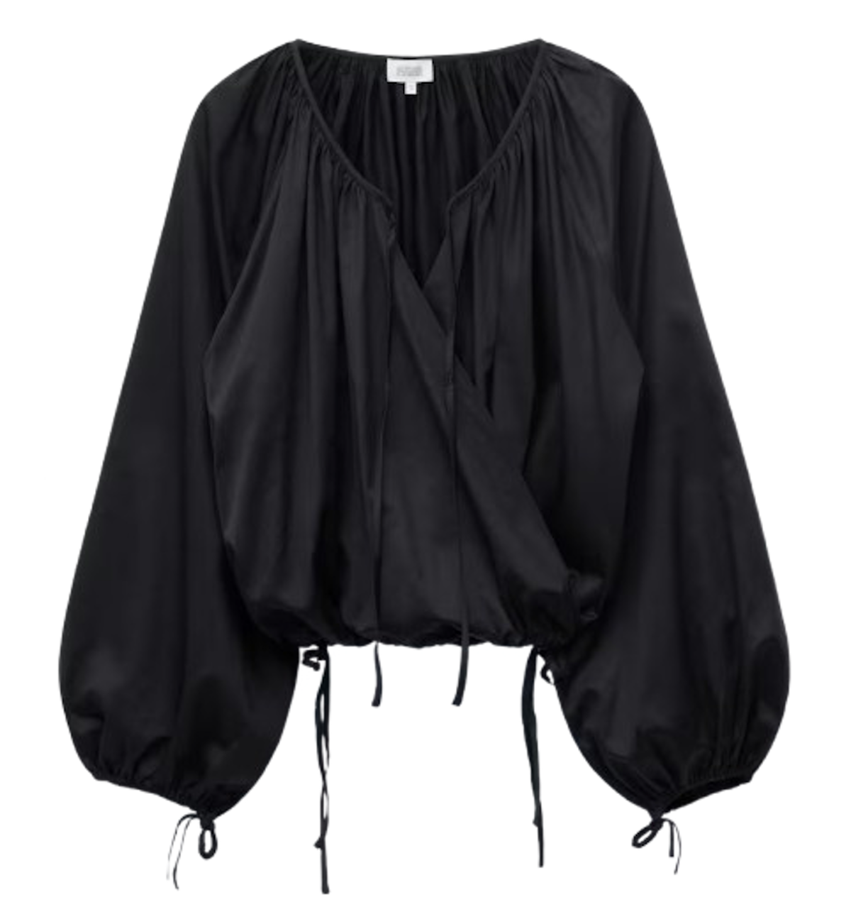 Blusa romántica en negro de & Other Stories