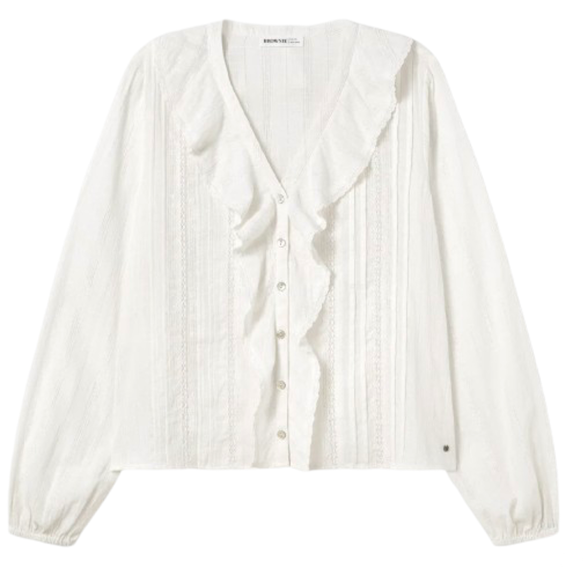 Blusa romántica de Brownie. Precio: 49,90€