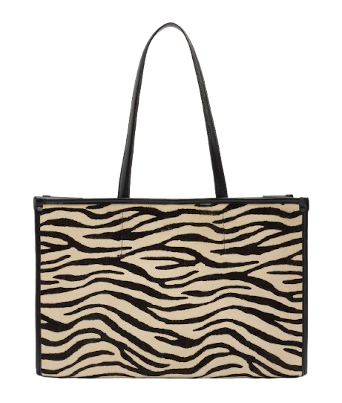 Tote bag en estampado de cebra de Parfois