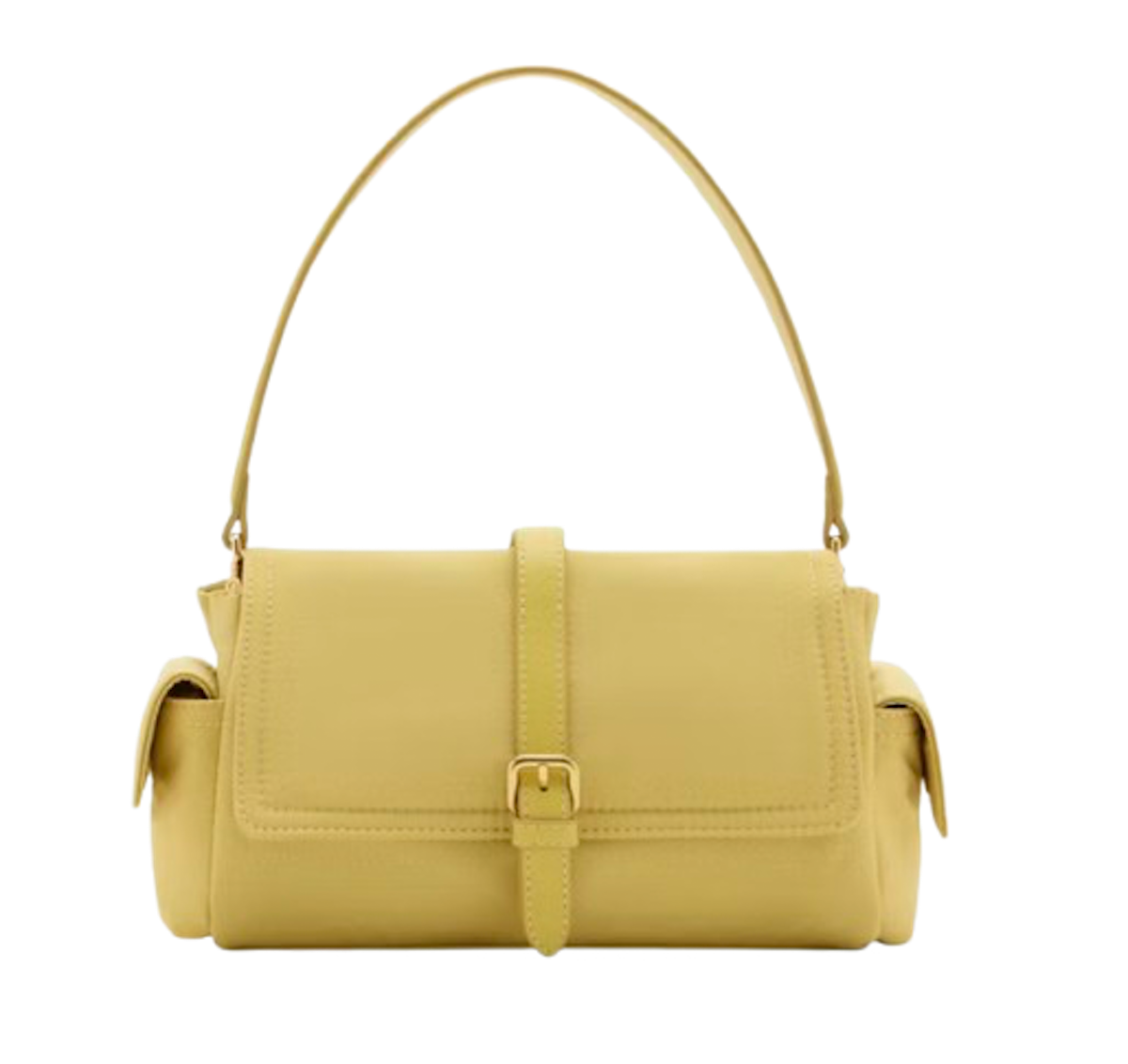 Bolso amarillo de Mango. Precio: 29,99