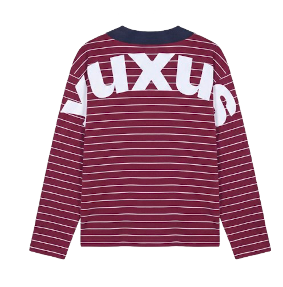Modelo de rayas azul, blanca y roja de Yuxus. Precio: 49€