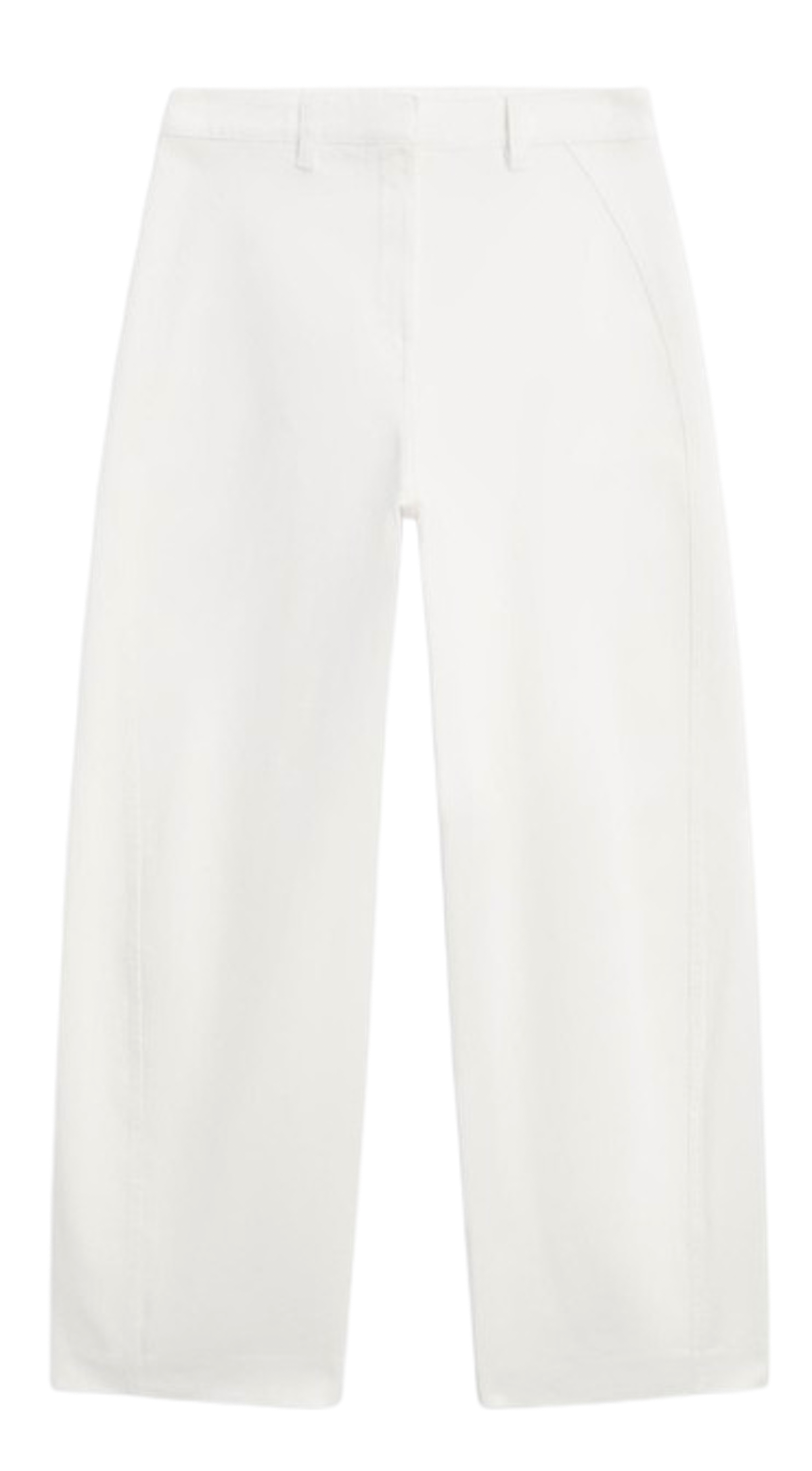 Pantalón blanco de Massimo Dutti. Precio: 59,95€