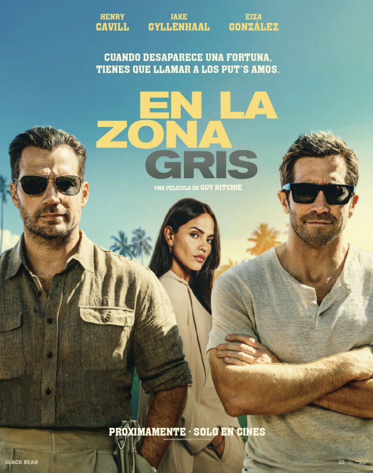 Cartel oficial de «En la zona gris»