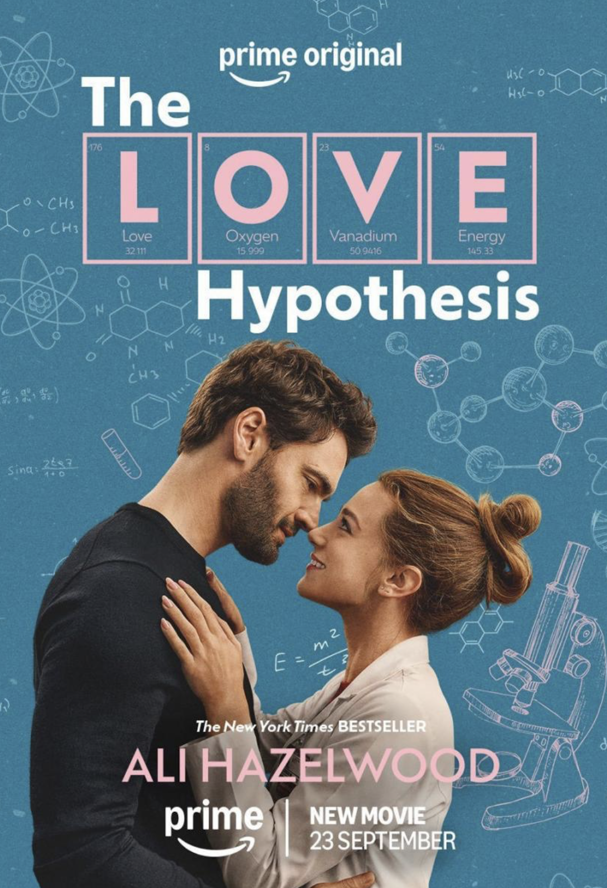Cartel oficial de «La hipótesis del amor»