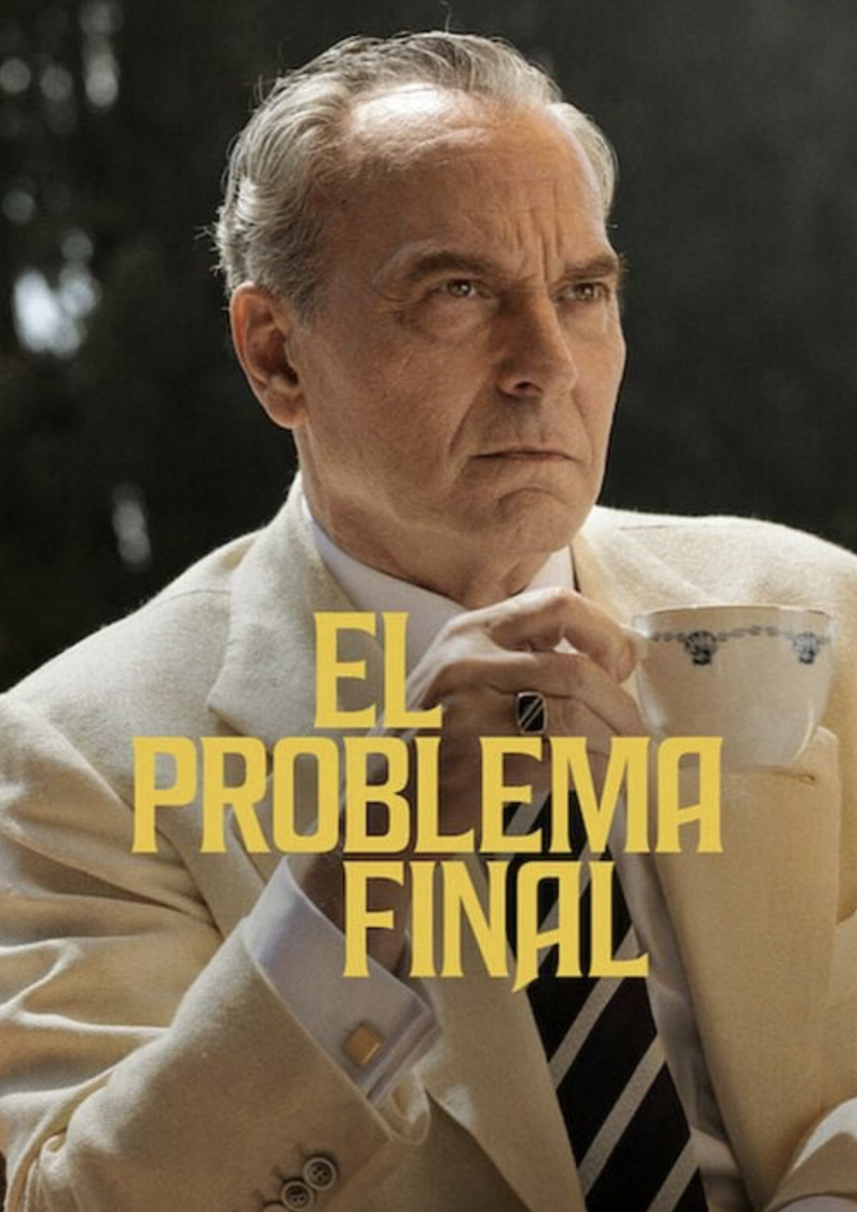 Cartel oficial de «El problema final», uno de los estrenos de streaming de septiembre más esperados