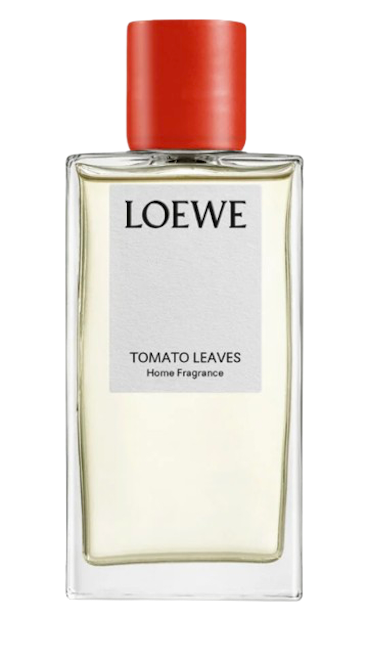 Ambientador en espray Tomato Leaves, de Loewe Perfumes, el detalle perfecto para hacer que tu casa huela como una habitación de hotel