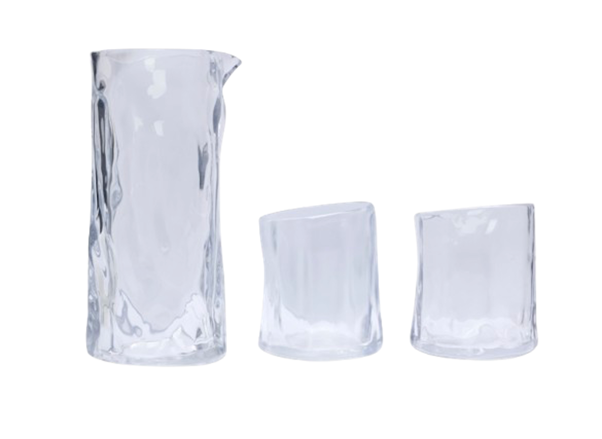 Water Carafe & Tumbler Set de Rains, el detalle perfecto para hacer que tu casa parezca una habitación de hotel