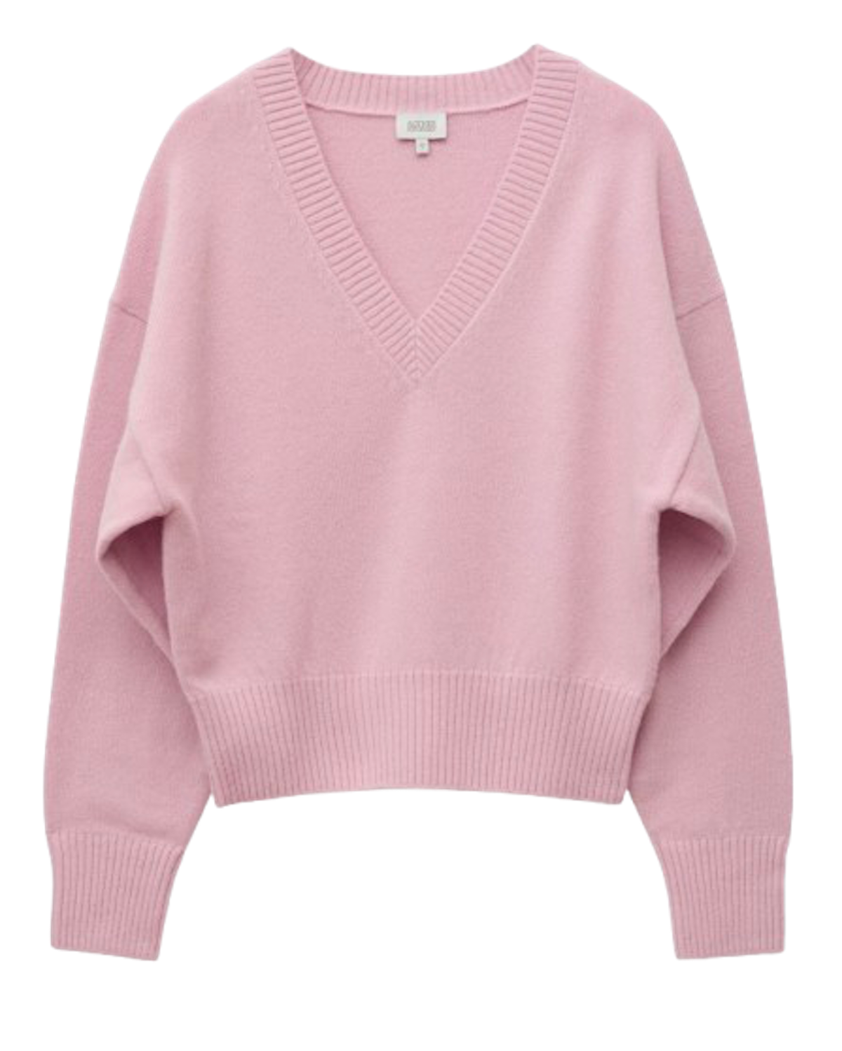 Jersey de pico rosa de & Other Stories. Precio: 52€