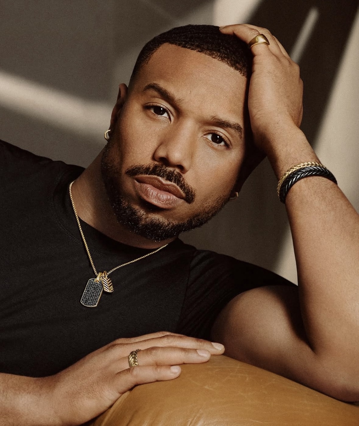 Imagen de campaña de Michael B. Jordan. Imagen: @michaelbjordan
