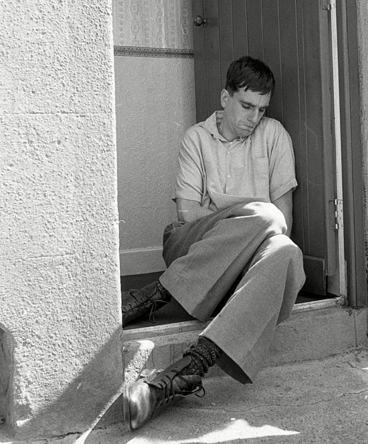 Daniel Day-Lewis en «Mi pie izquierdo». Imagen: @cine_bts