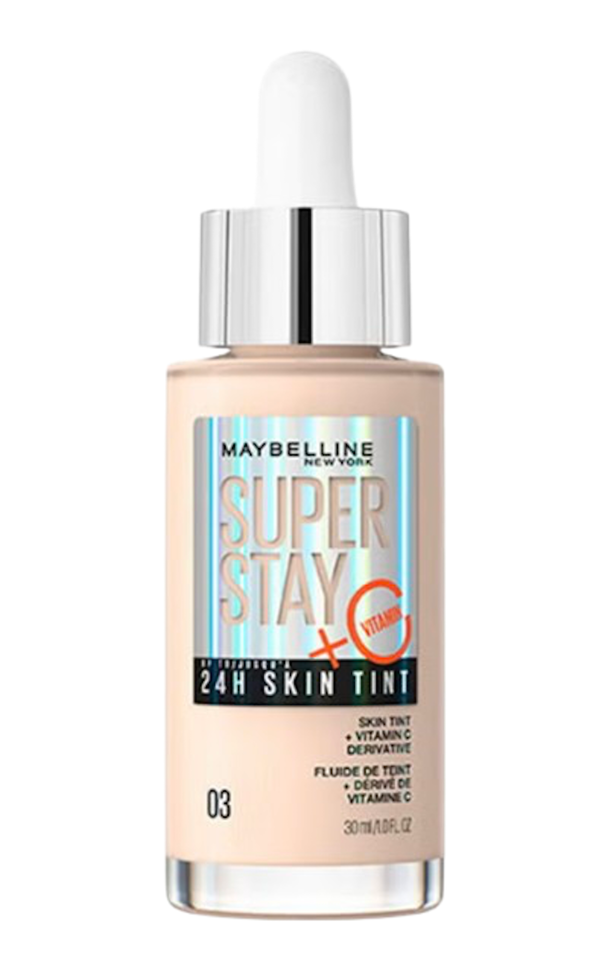 Maybelline Super Stay Skin Tint vía Druni para lograr la base de maquillaje perfecta. Precio: 10,50€
