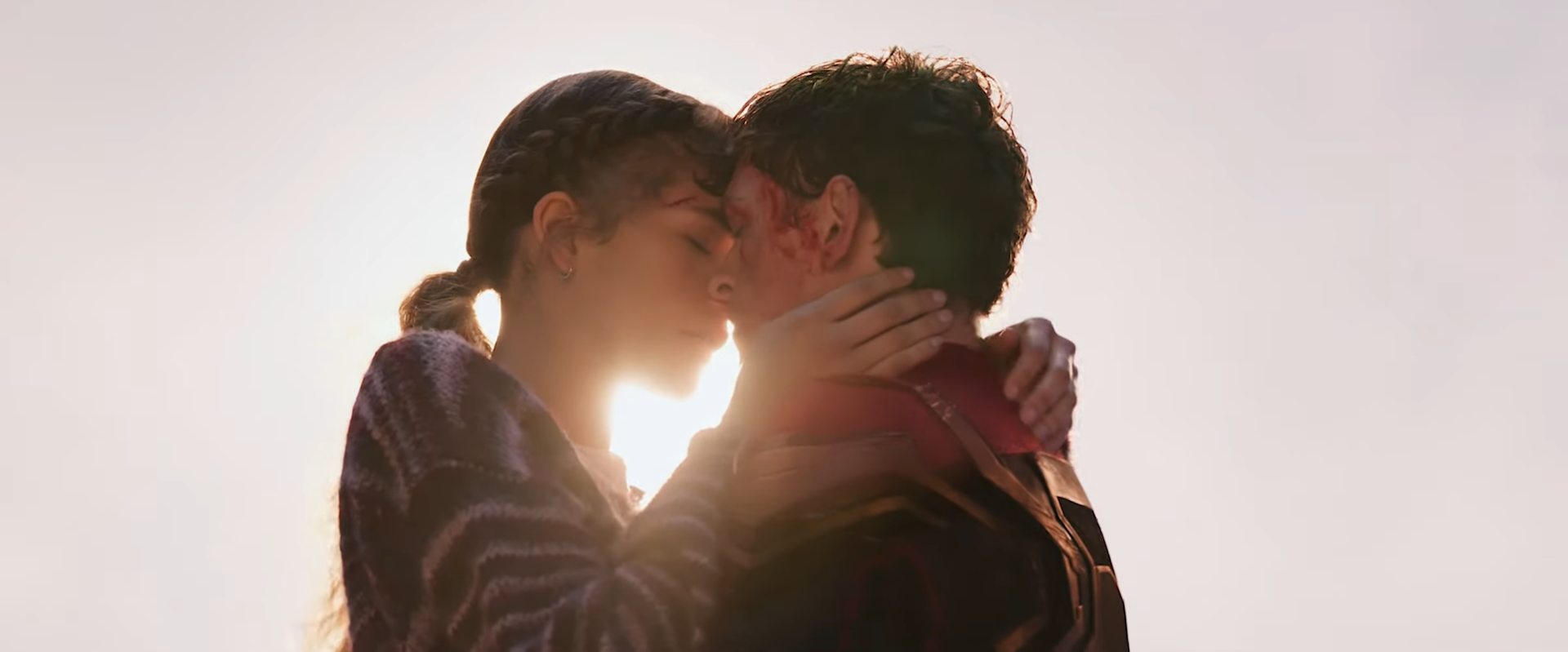 Zendaya y Tom Holland como M.J. y Peter Parker en una escena de Spider-Man: Brand New Day, la película que vuelve a reunir a la pareja en la saga de Marvel. Imagen: fotograma oficial