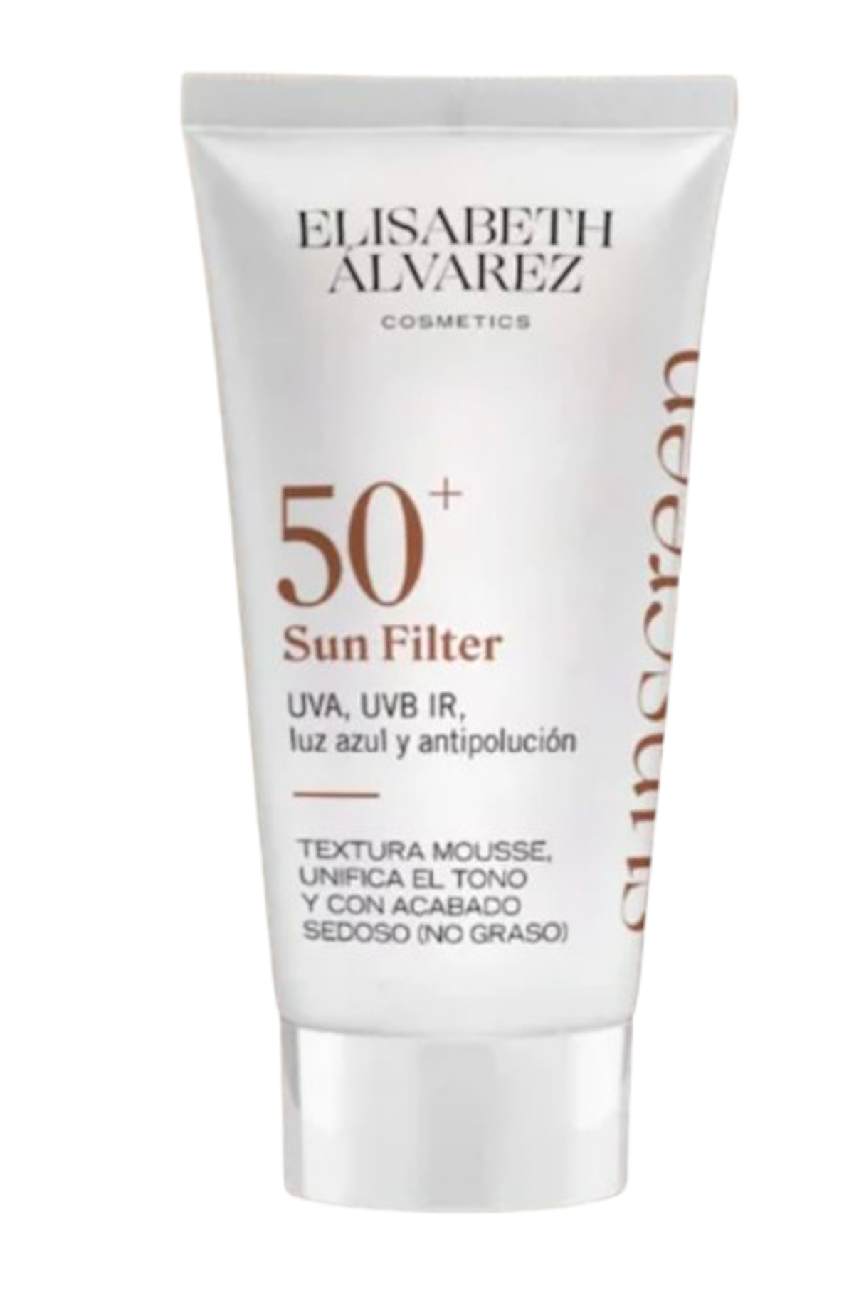 Protector solar Sun Filter SPF 50 de Elisabeth Álvarez Cosmetics. Precio: 37€