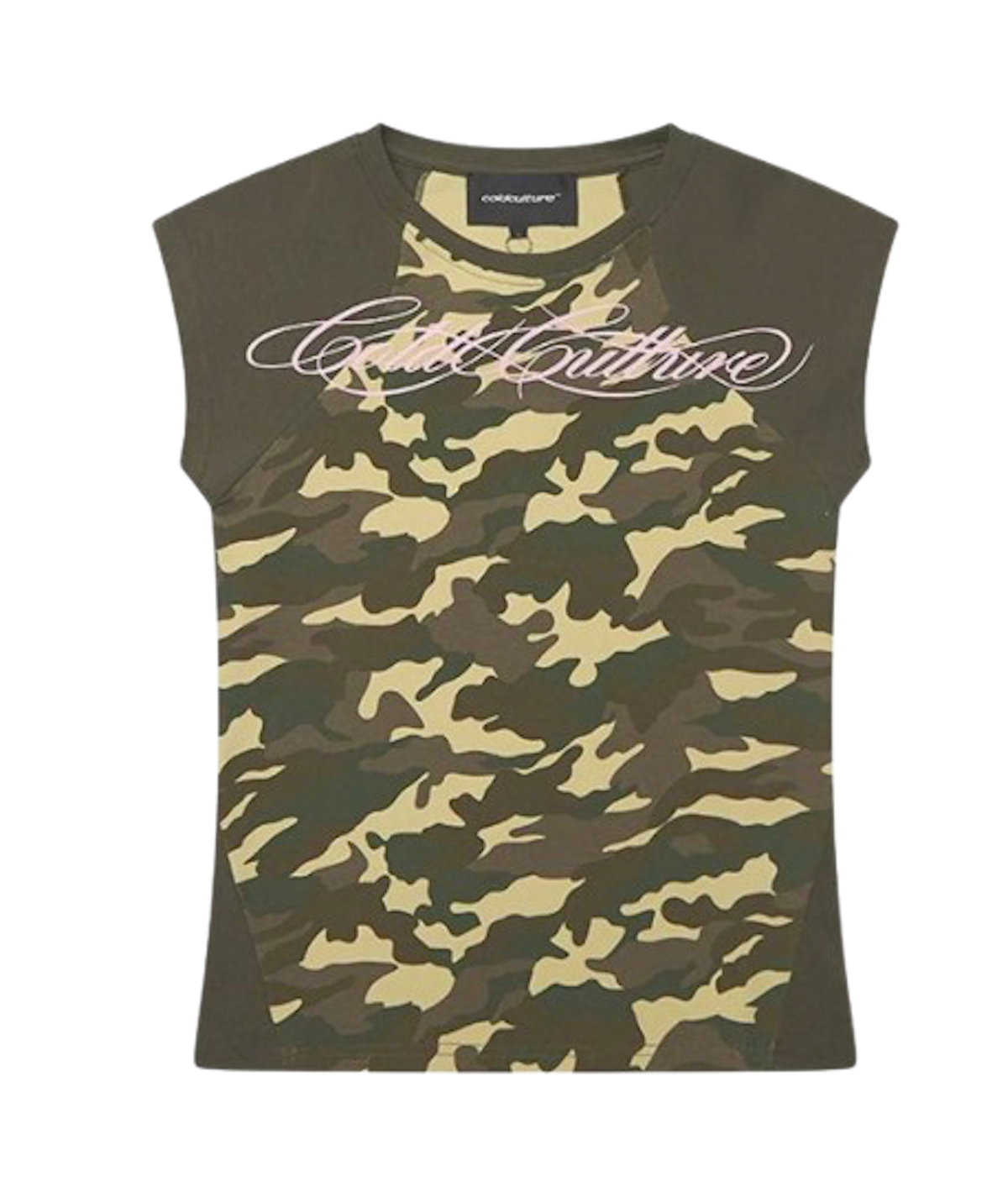 Top de camuflaje de Cold Culture. Precio: 25€
