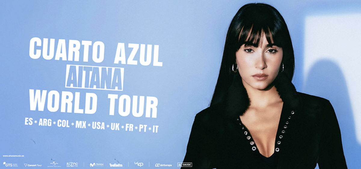 Cartel oficial de «Cuarto Azul World Tour»