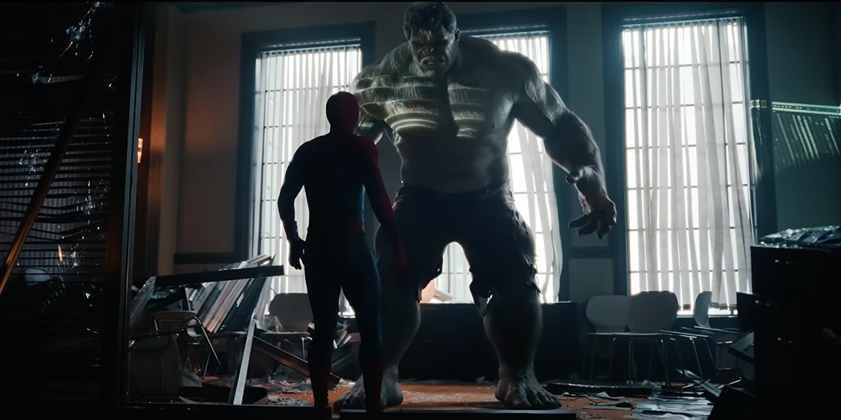 Fotograma de Hulk en la película