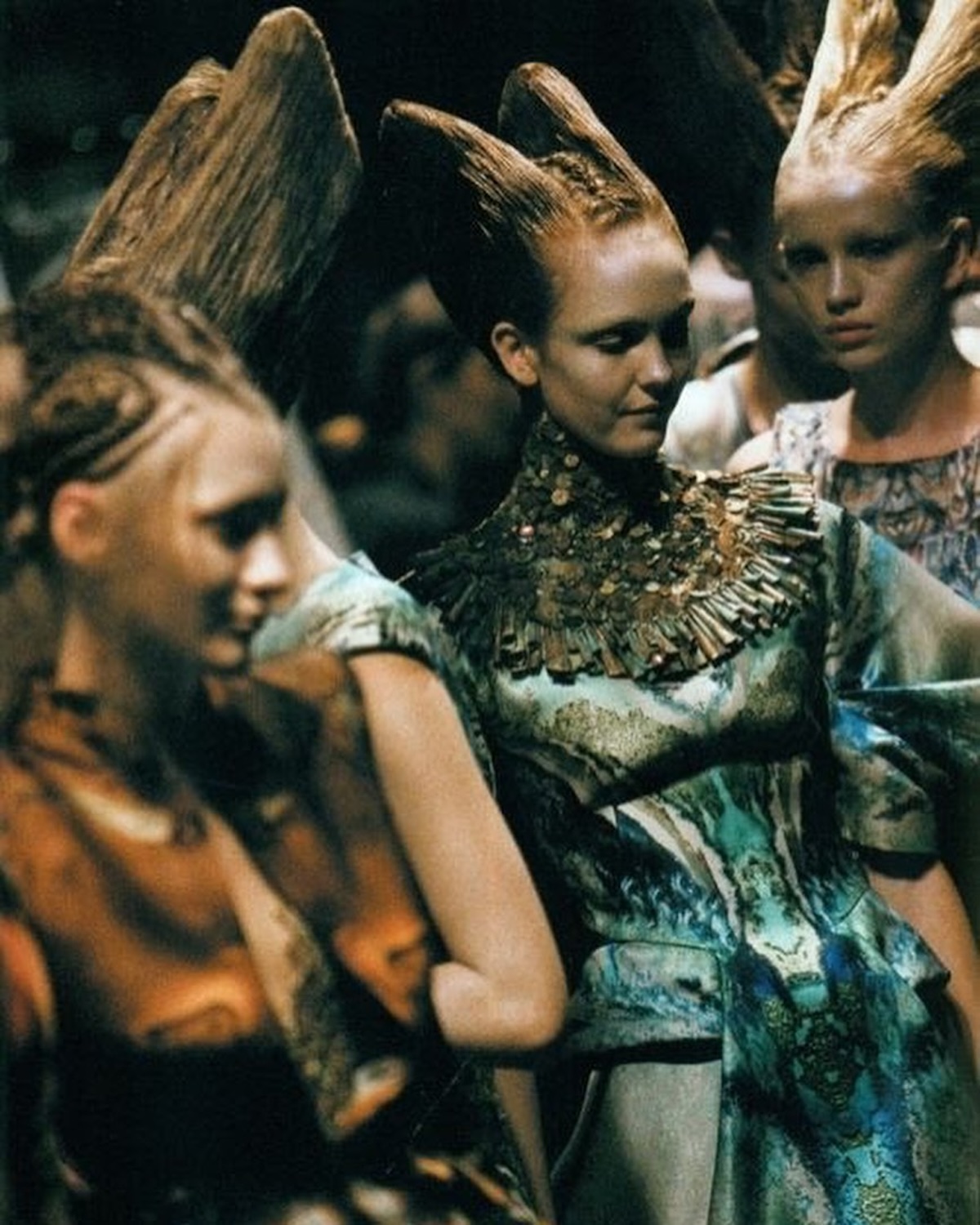 Desfile Plato's Atlantis de Alexander McQueen para la colección de Primavera/Verano 2010. Imagen: @hidden_archive