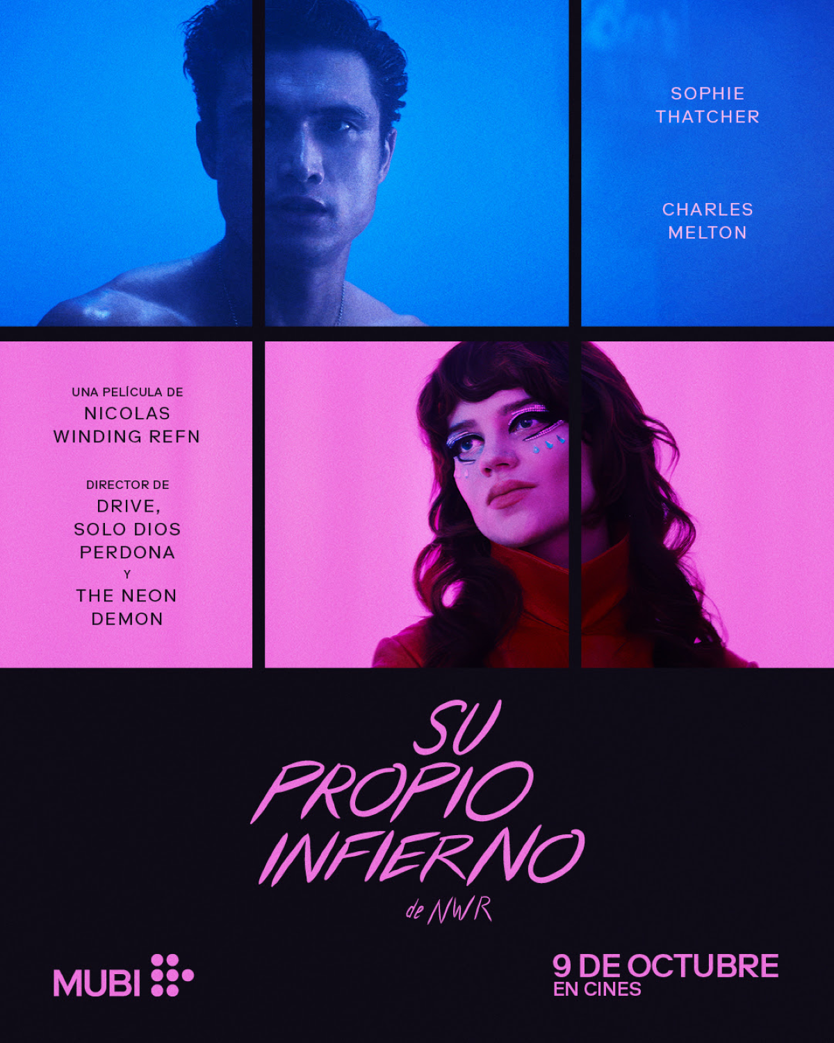 Sophie Thatcher y Charles Melton protagonizan «Su propio infierno», la nueva película de Nicolas Winding Refn.