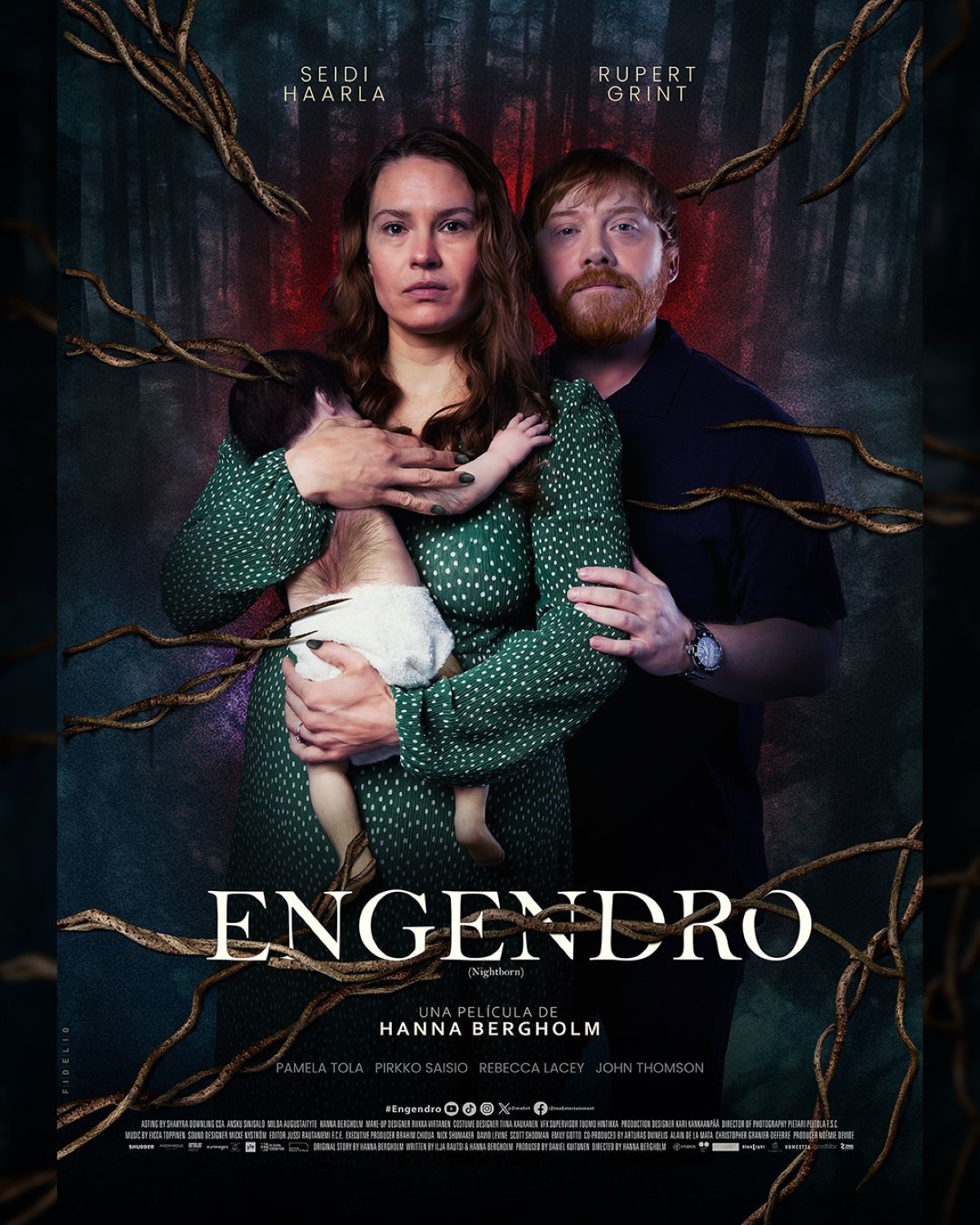 Rupert Grint se adentra en el terror más inquietante con «Engendro», la nueva película de Hanna Bergholm. En los bosques de Finlandia, una pareja se enfrenta a las dudas y sospechas que despierta su bebé mientras la maternidad se convierte en una auténtica pesadilla
