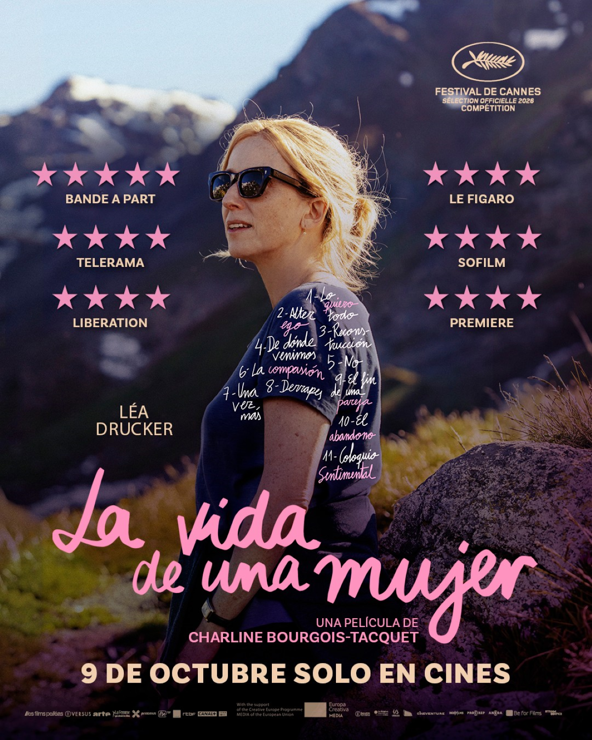 Léa Drucker protagoniza «La vida de una mujer», el nuevo drama de Charline Bourgeois-Tacquet que explora la vida, el trabajo y las decisiones de una mujer de 55 años