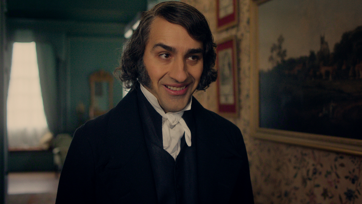 Jamie Demetriou interpreta al Sr. Collins en la adaptación de Netflix de «Orgullo y prejuicio»