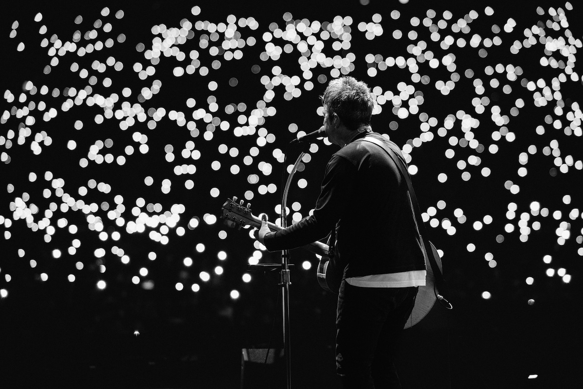 Liam Gallagher durante su gira de reunión «Live '25»