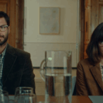 Maxi Iglesias y Susana Abaitua caracterizados como Lucas y Vera, los protagonistas de «Nuda propiedad»
