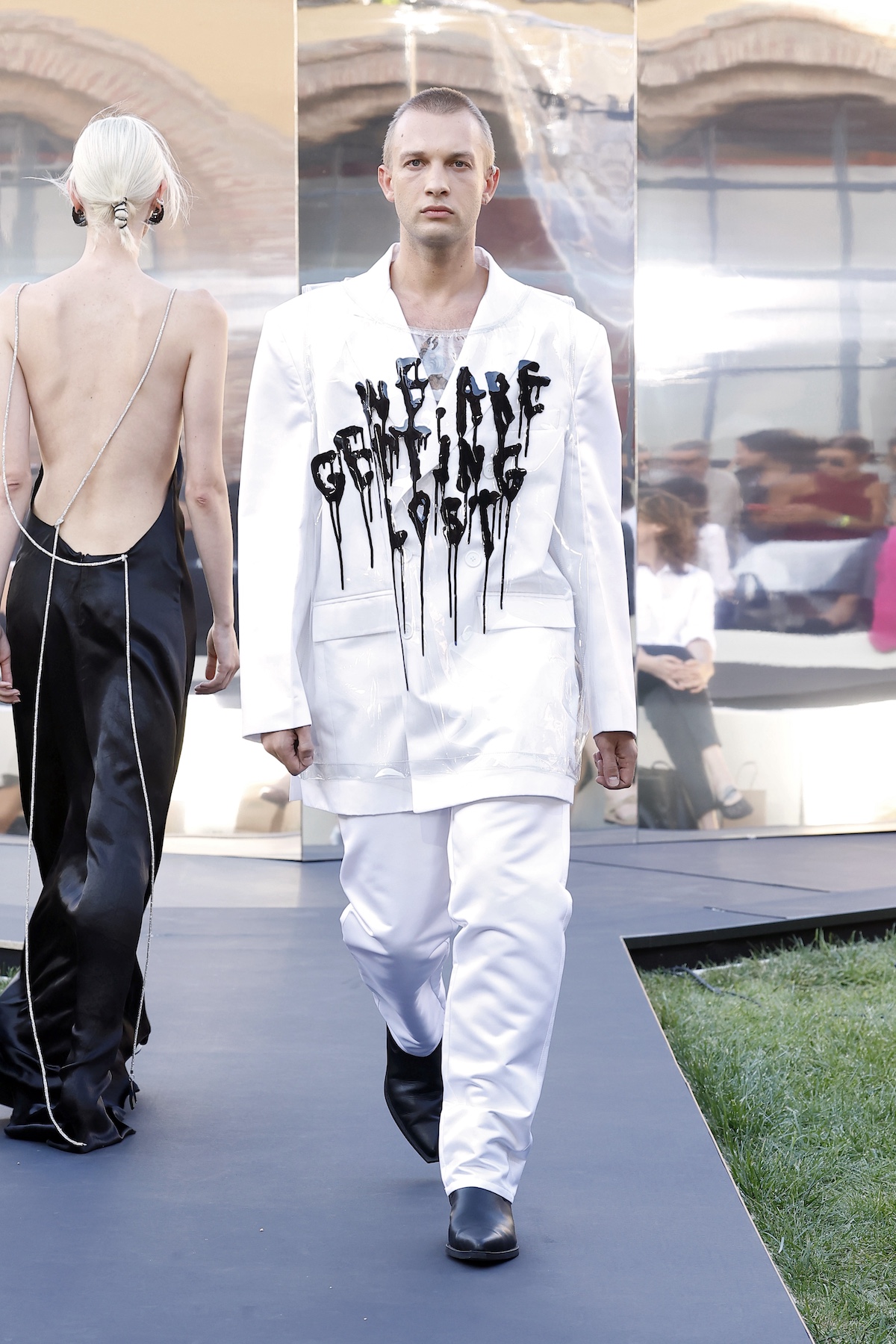 Look de Acromatyx para Primavera-Verano 2027 durante Mercedes-Benz Fashion Week Madrid 2026