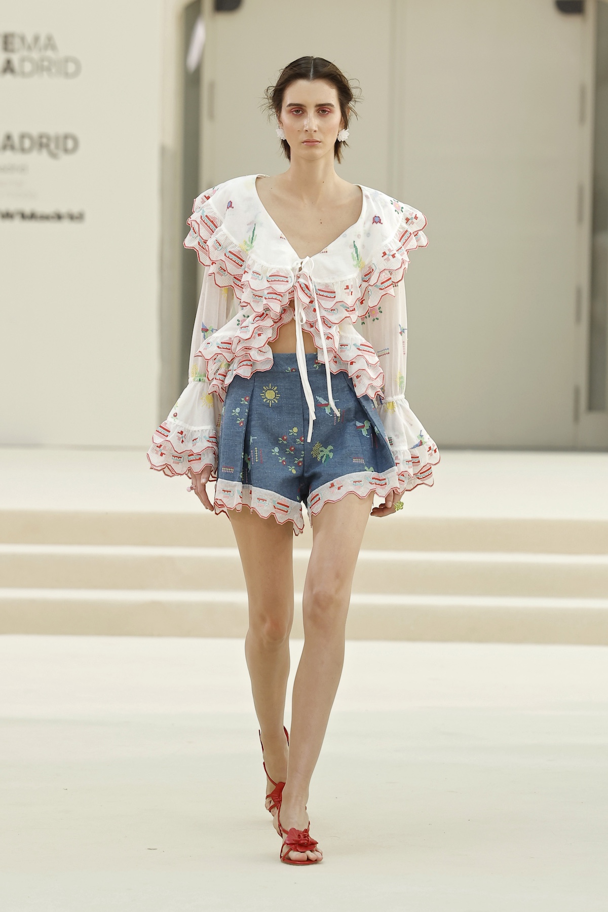 Look de Celia B presentado durante Mercedes-Benz Fashion Week Madrid 2026