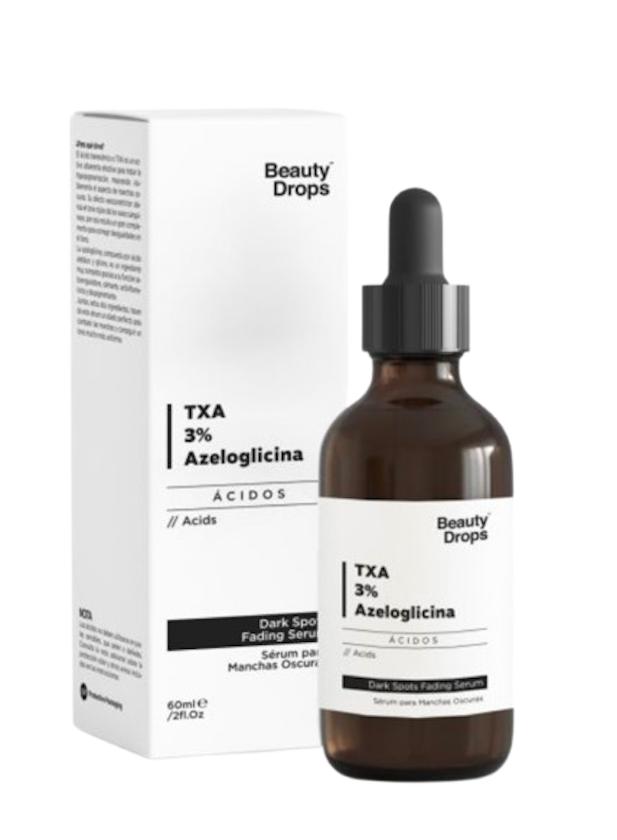 Sérum antimanchas TXA 3% + Azeloglicina, de Beauty Drops vía Primor. Precio: 9,95€