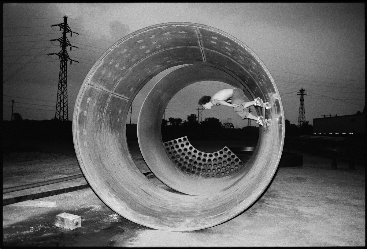 Otra muestra del trabajo fotográfico realizado por Ed Templeton en blanco y negro