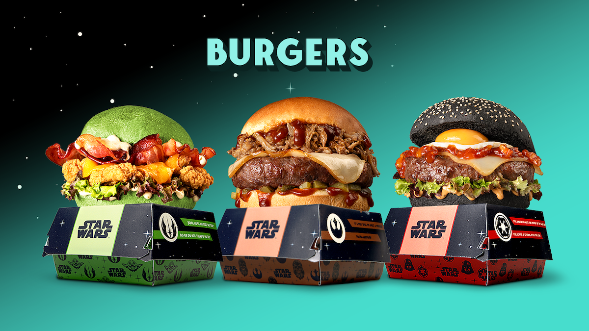 Hamburguesas inspiradas en «Star Wars» de Outpost Burgers
