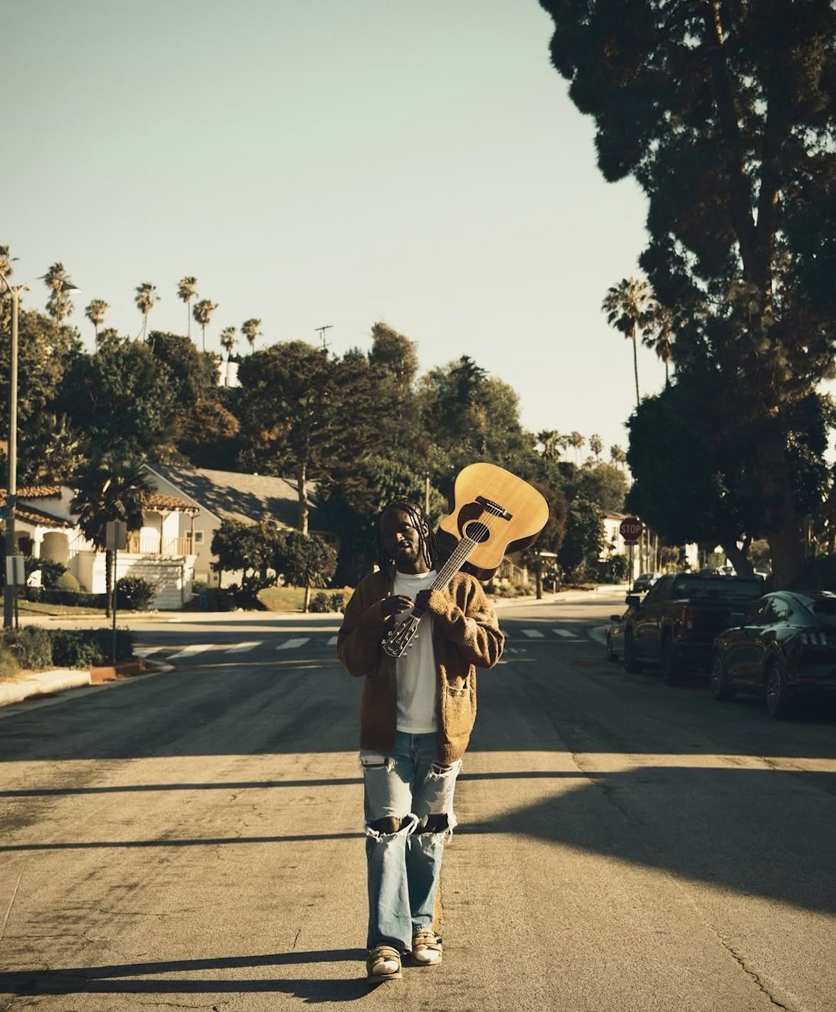 Imagen de Dahi con una guitarra. Imagen: @dahi