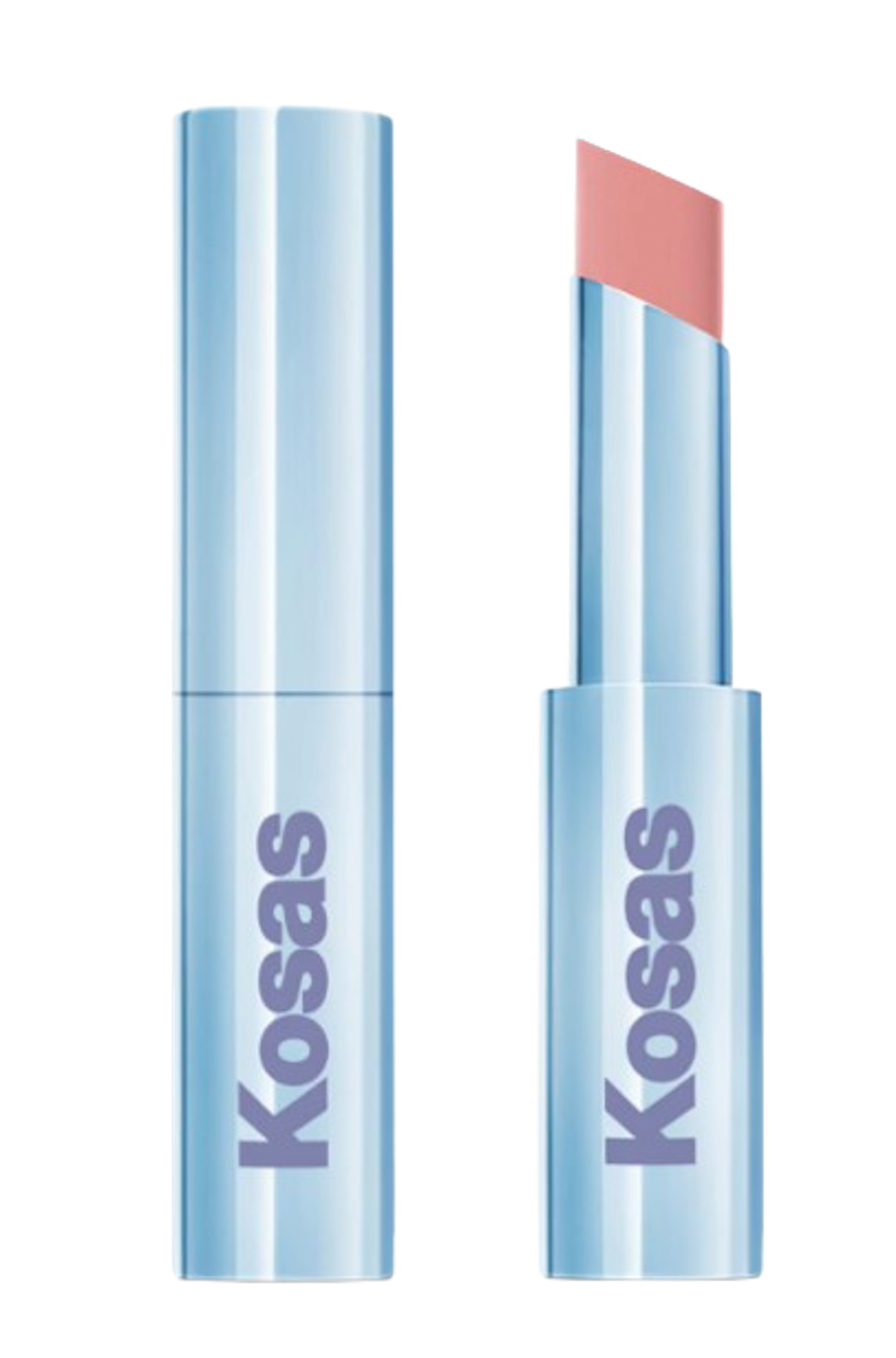 Brillo de labios hidratante de Kosas en el tono «Baby Rose», vía Sephora. 