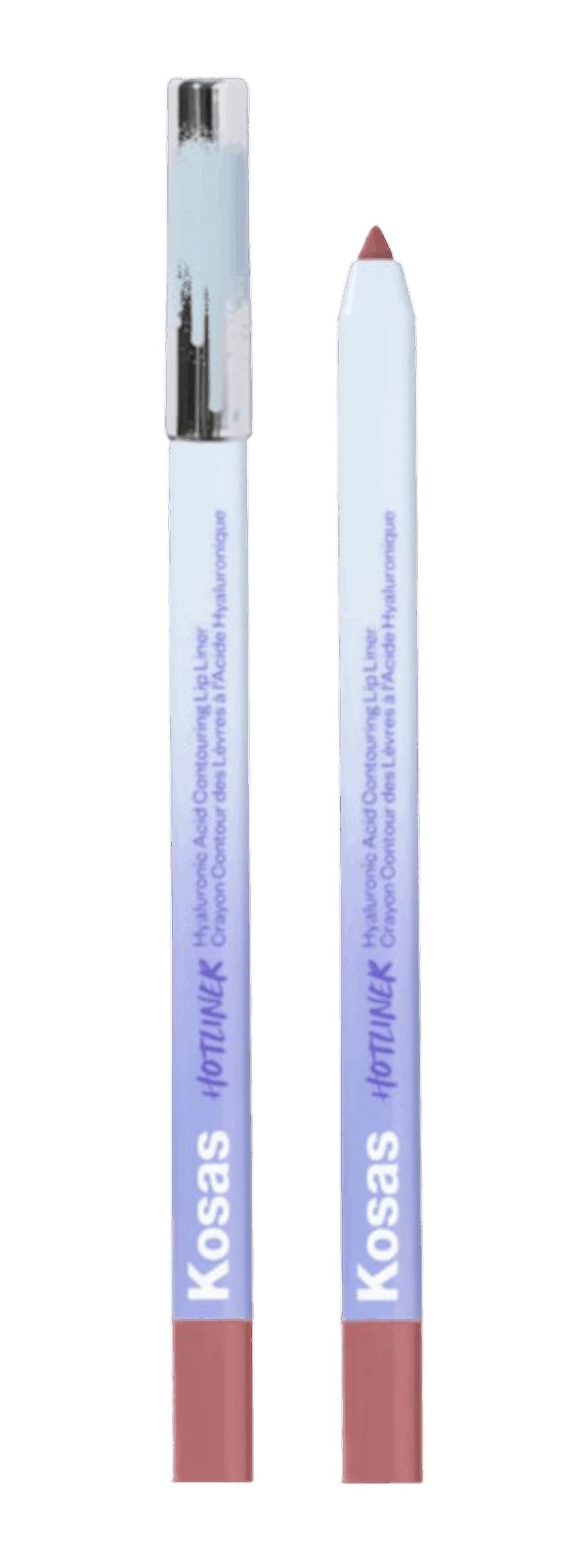 Lapiz labial de Kosas en el tono «Mega», vía Sephora.
