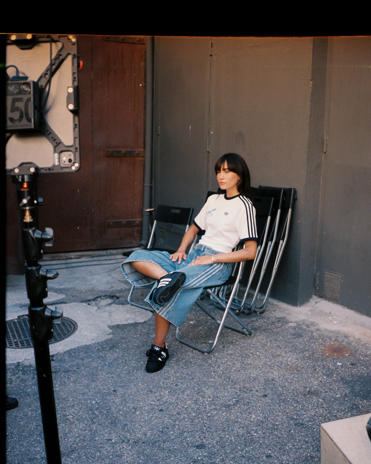 Imagen de campaña de la nueva colección de Aitana con adidas Originals
